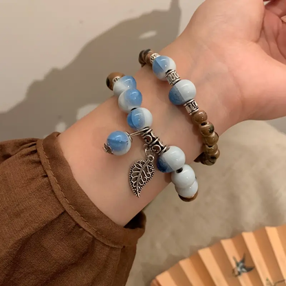 Ceramic Beaded Stacking Bracelet